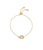 37493598GLD-Signature Pavé C Slider Bracelet-Gold