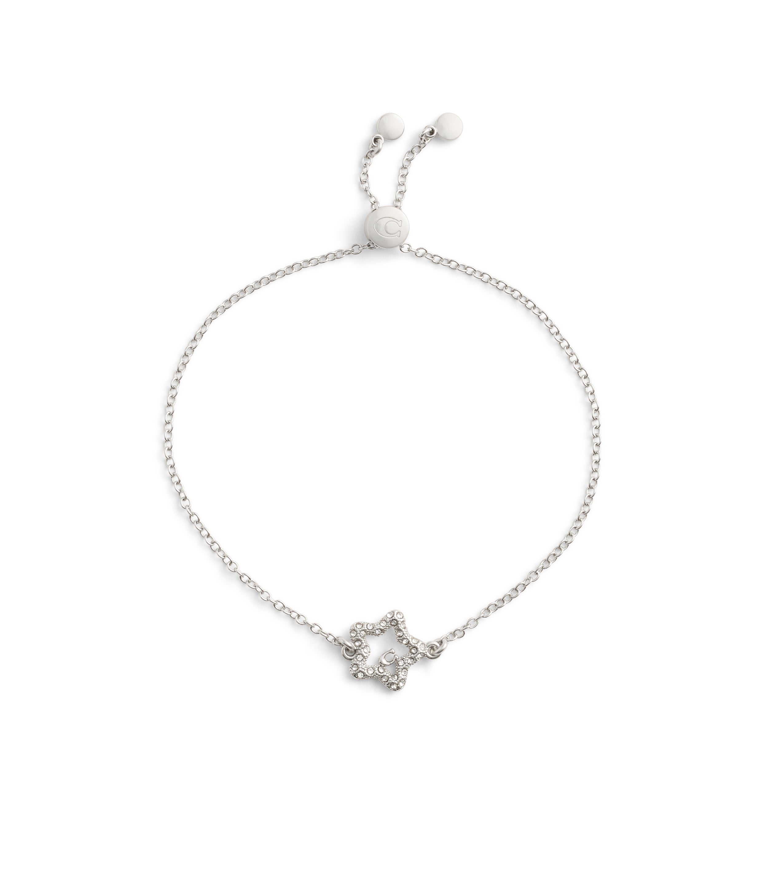 37493608RHO-Signature Pavé Star Slider Bracelet-Crystal