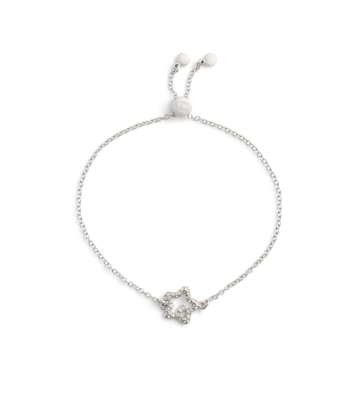 37493608RHO-Signature Pavé Star Slider Bracelet-Crystal