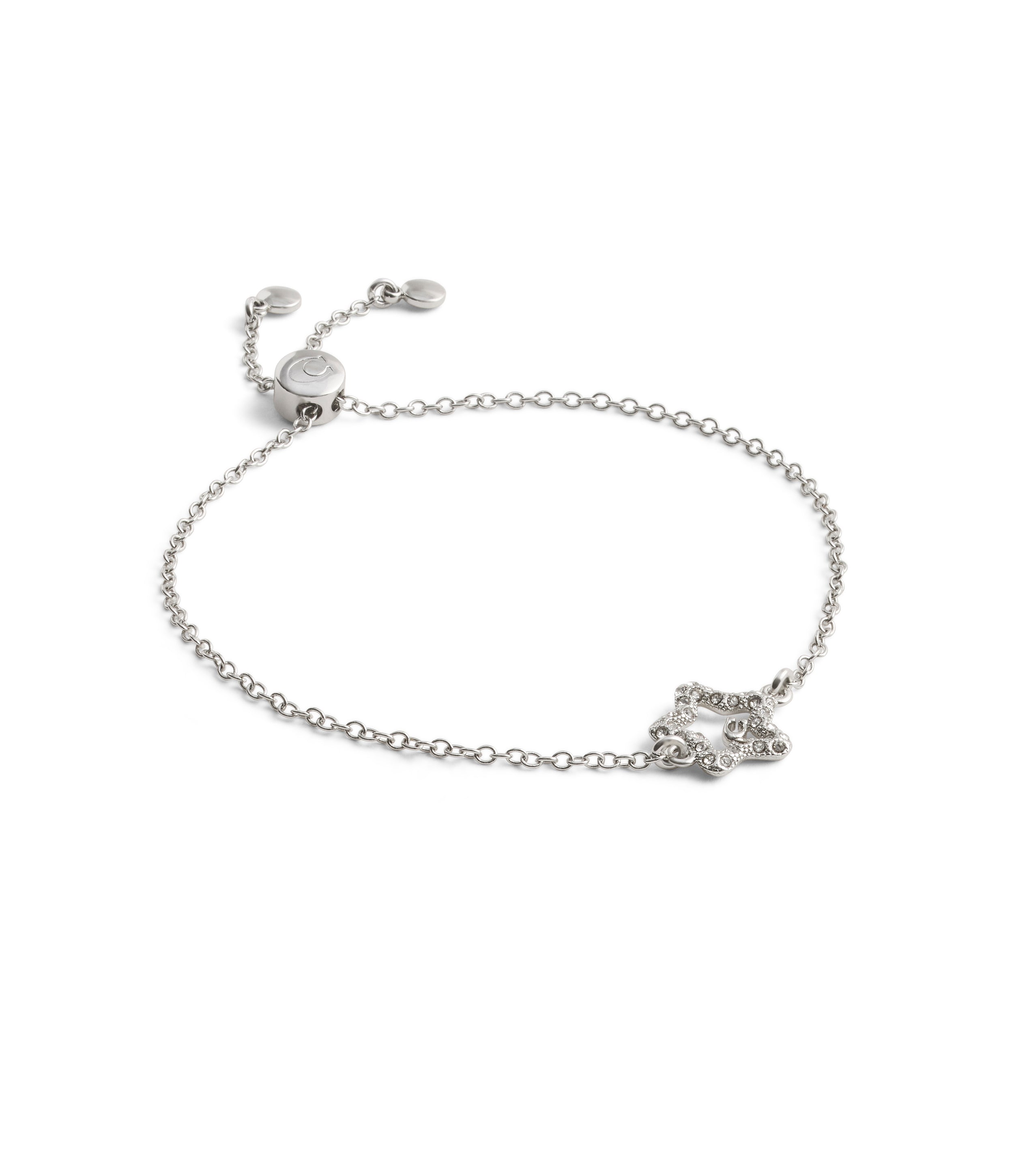 37493608RHO-Signature Pavé Star Slider Bracelet-Crystal