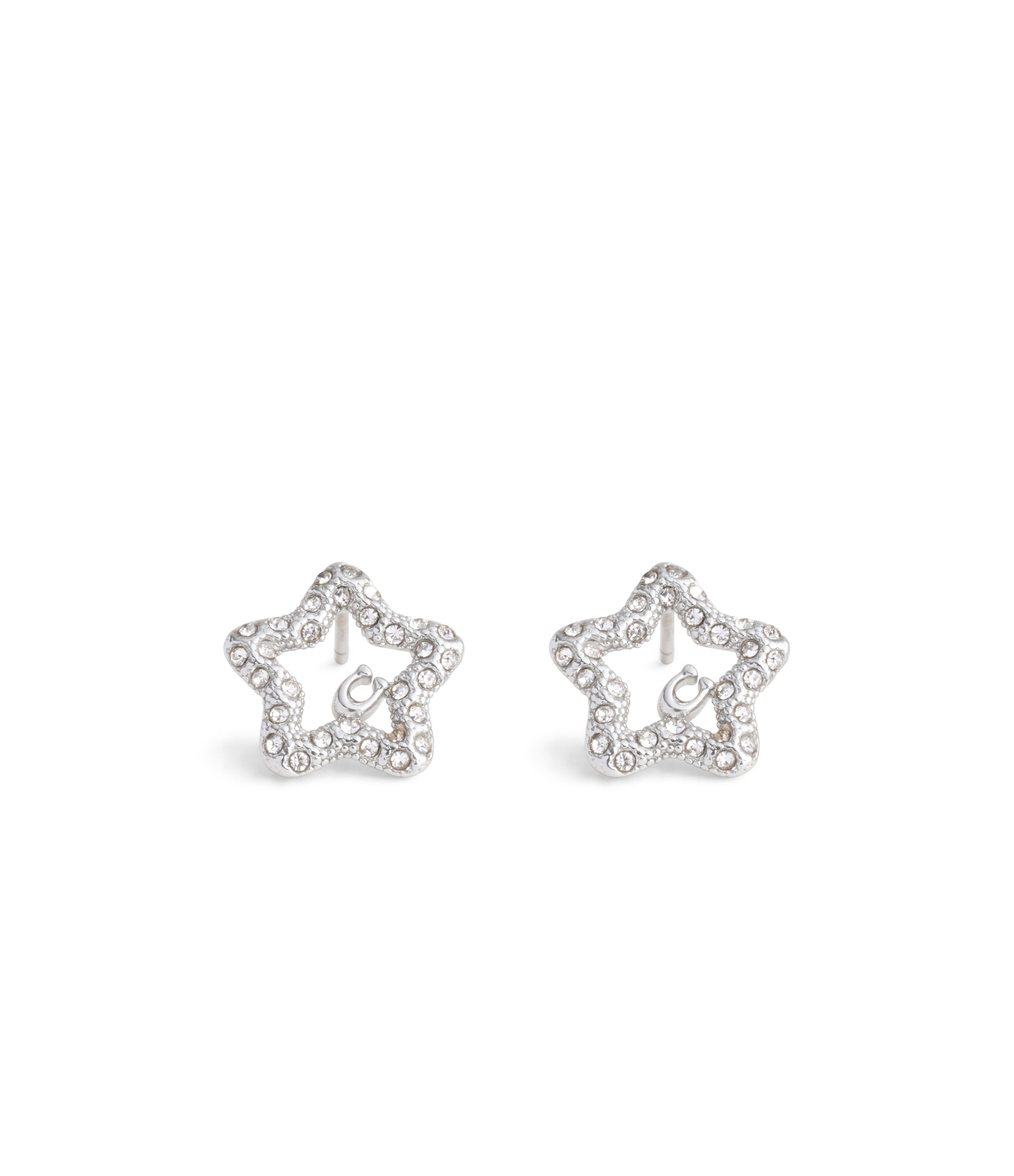 37493614RHO-Signature Pavé Star Stud Earrings-Crystal