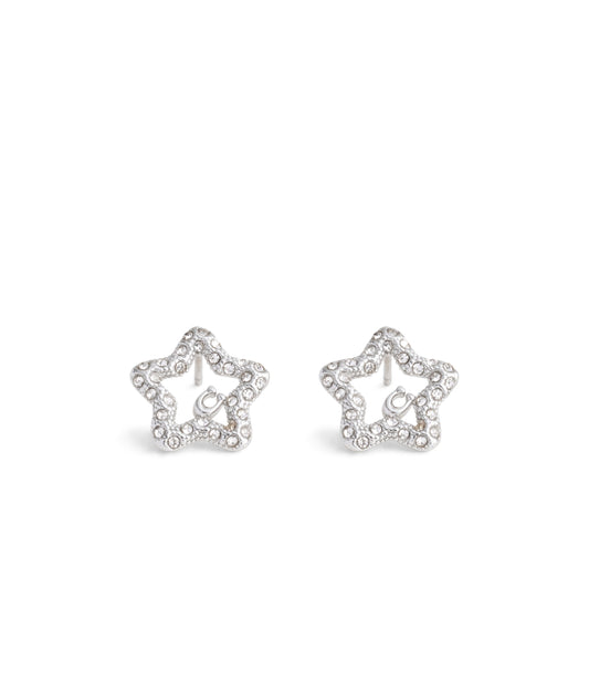 37493614RHO-Signature Pavé Star Stud Earrings-Crystal