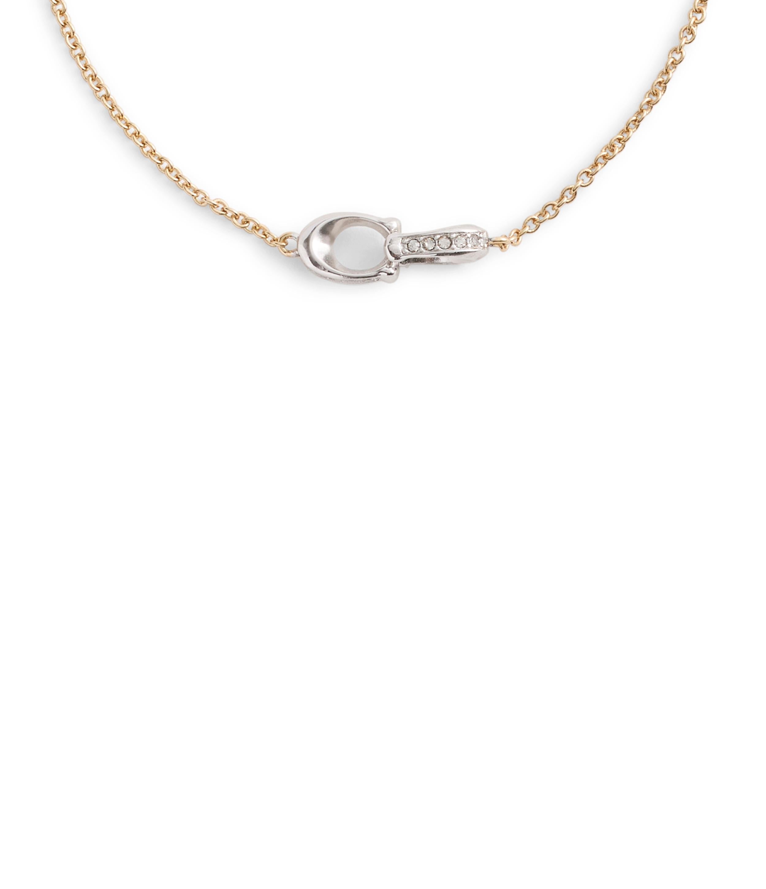 37506162TWO-Signature Pavé C Slider Bracelet-Twotone