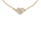 37506207GLD-Pave Heart Slider Bracelet-Crystal