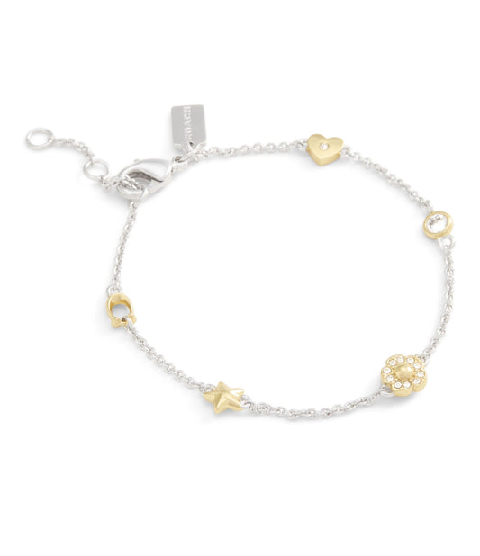 37517781TWO-Double Bill In Rodeo Print-Twotone- Rhod/Gld