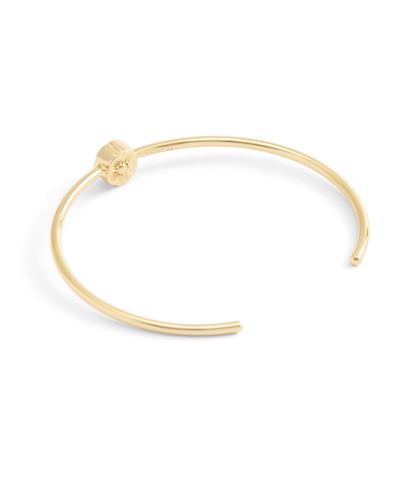 37527566GLD-Butterfly Thin Cuff Bracelet-Gold