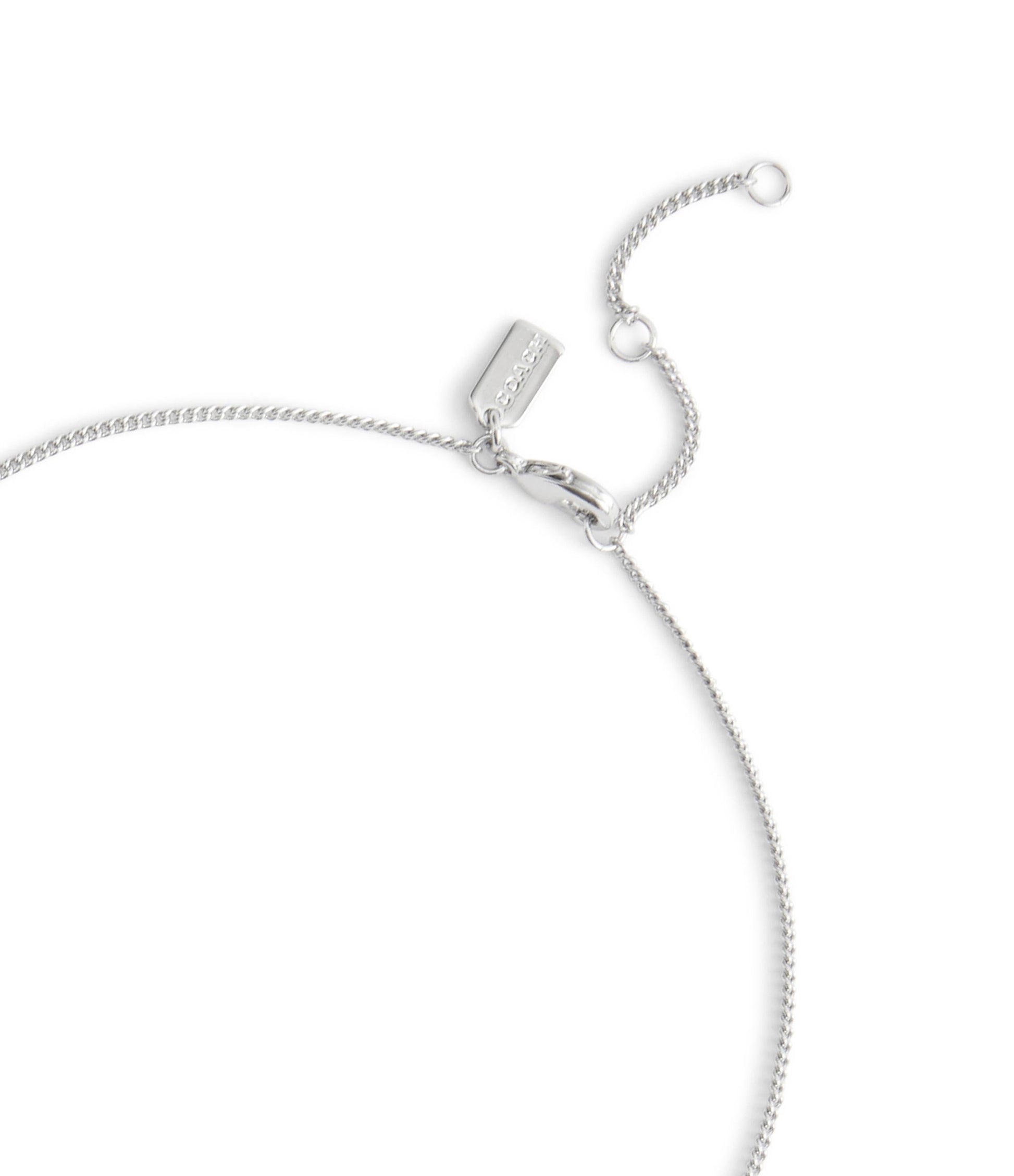 37527581RHO-Signature Tea Rose Handbag Pendant Necklace-Rhodium