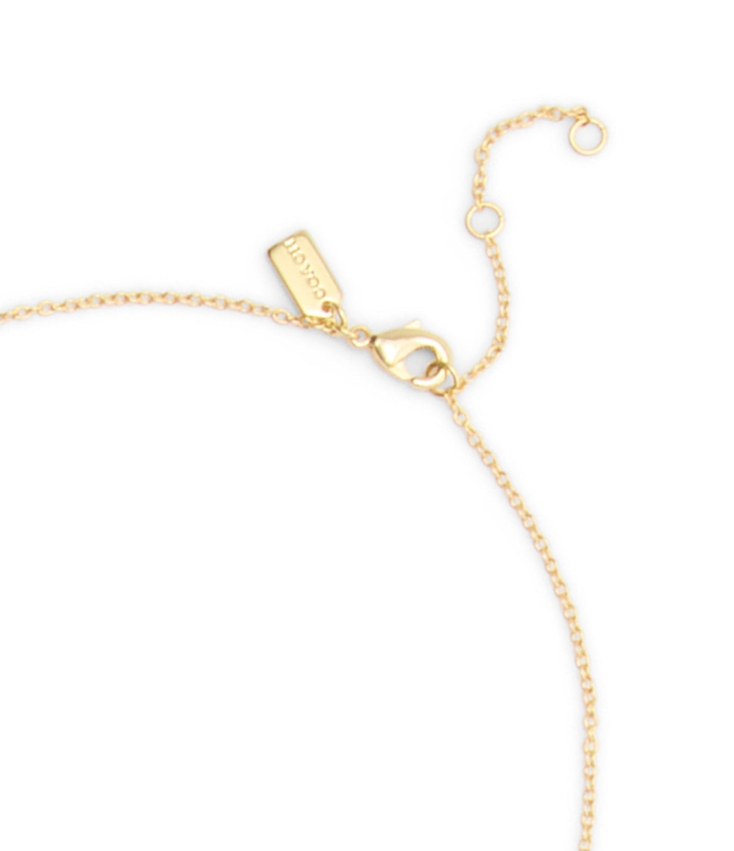 37527600GLD-Signature Heritage Pearl Charm Strand Y Necklace-Pearl