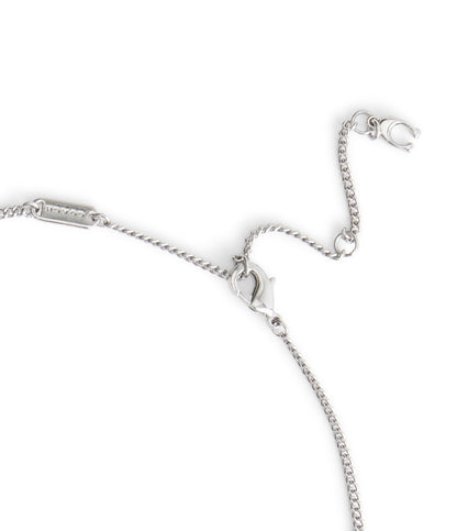 37541358RHO-Signature Tea Rose Strand Necklace-Rhodium