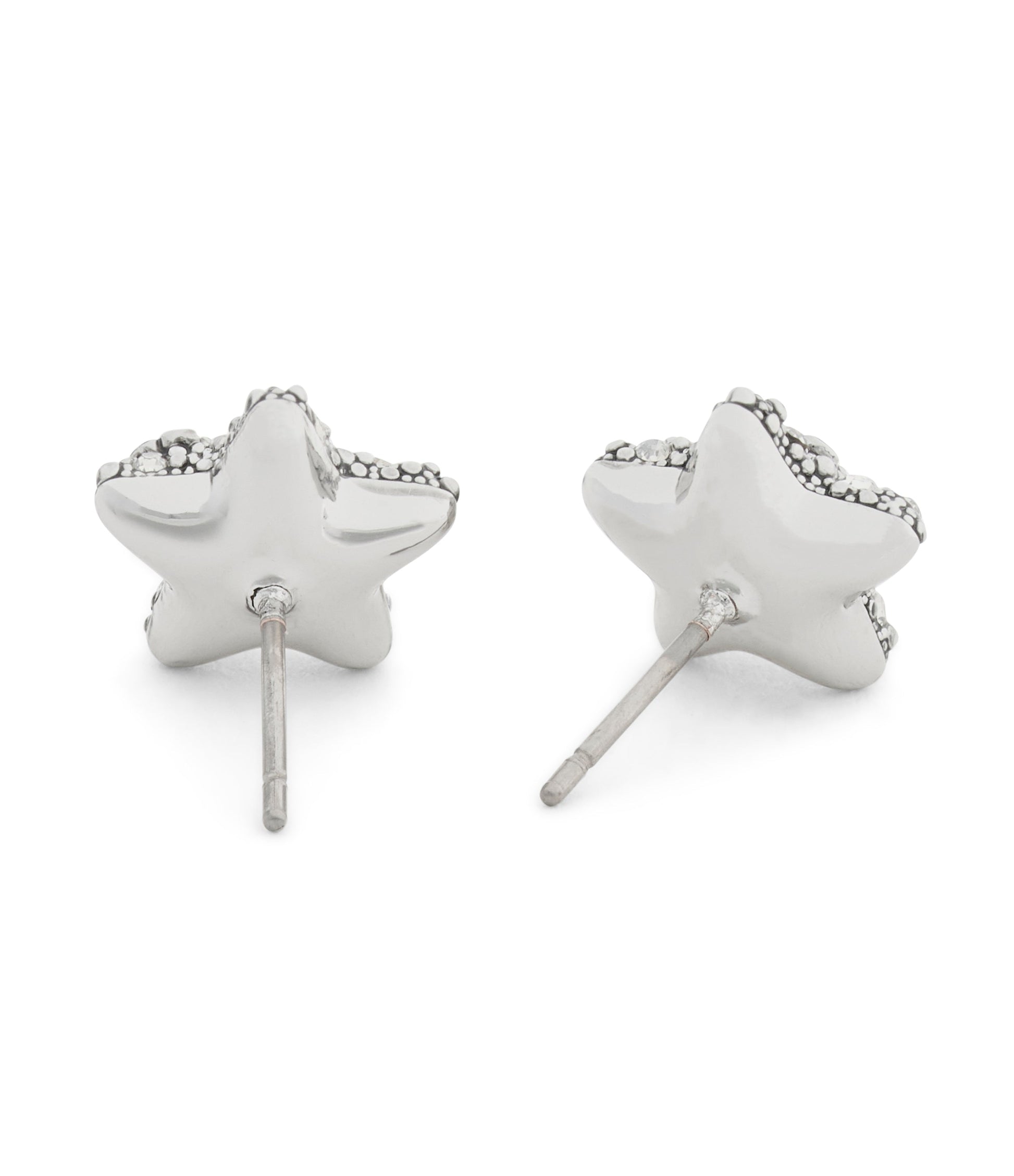37546486RHO-Signature C Pavé Star Stud Boxed Earrings-Crystal