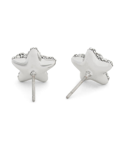 37546486RHO-Signature C Pavé Star Stud Boxed Earrings-Crystal