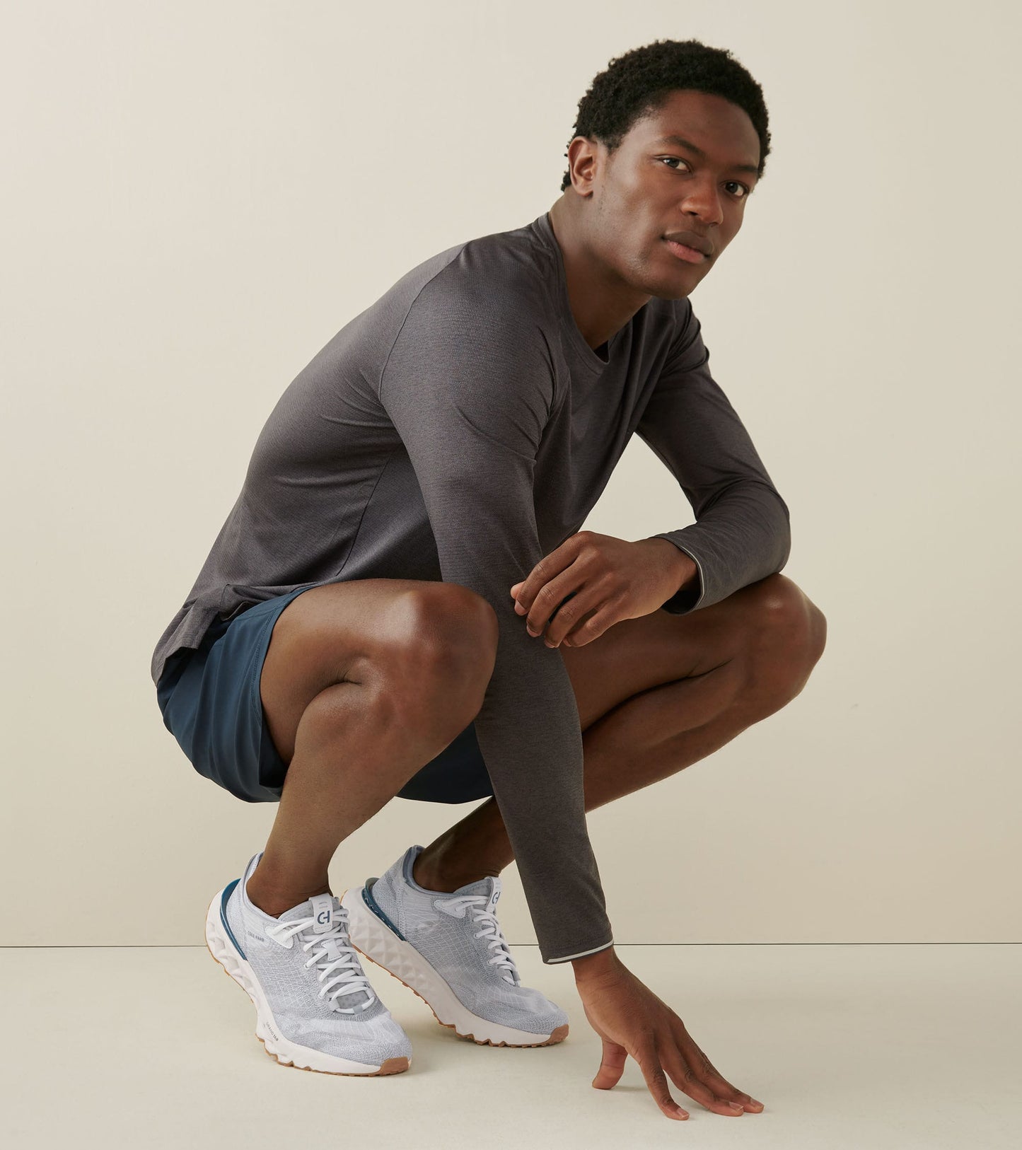 c37359-Men's 5.ZERØGRAND Embrostitch Running Shoe-Optic White-Microchip