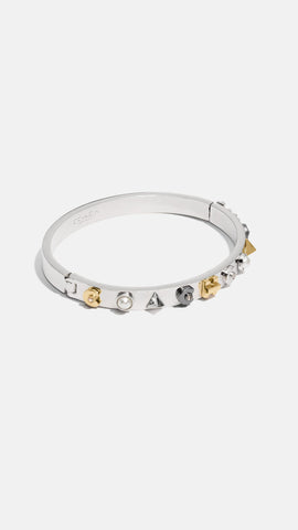 Coach Deco Hinged Bangle