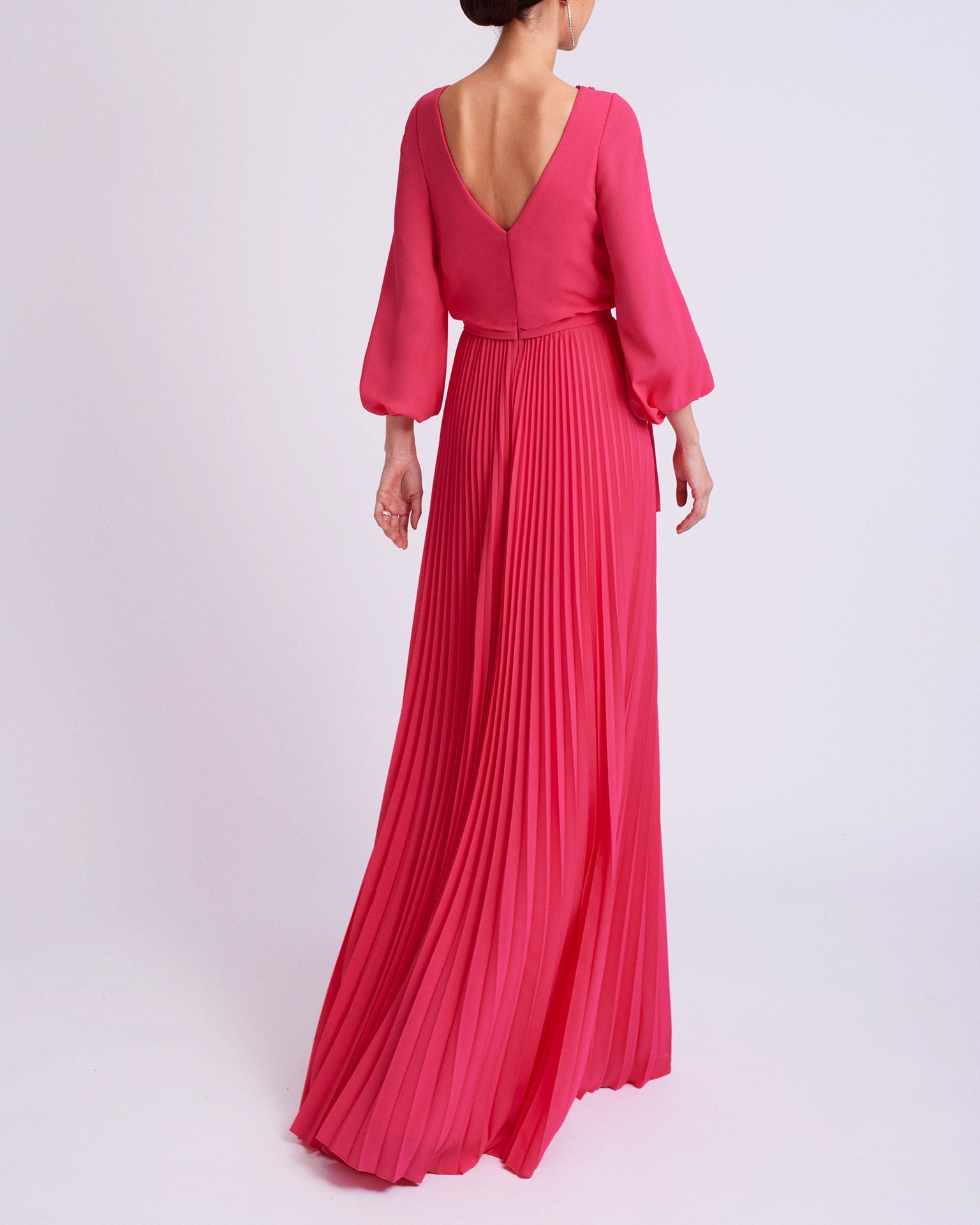 Dark-Pink Cocktail Dress