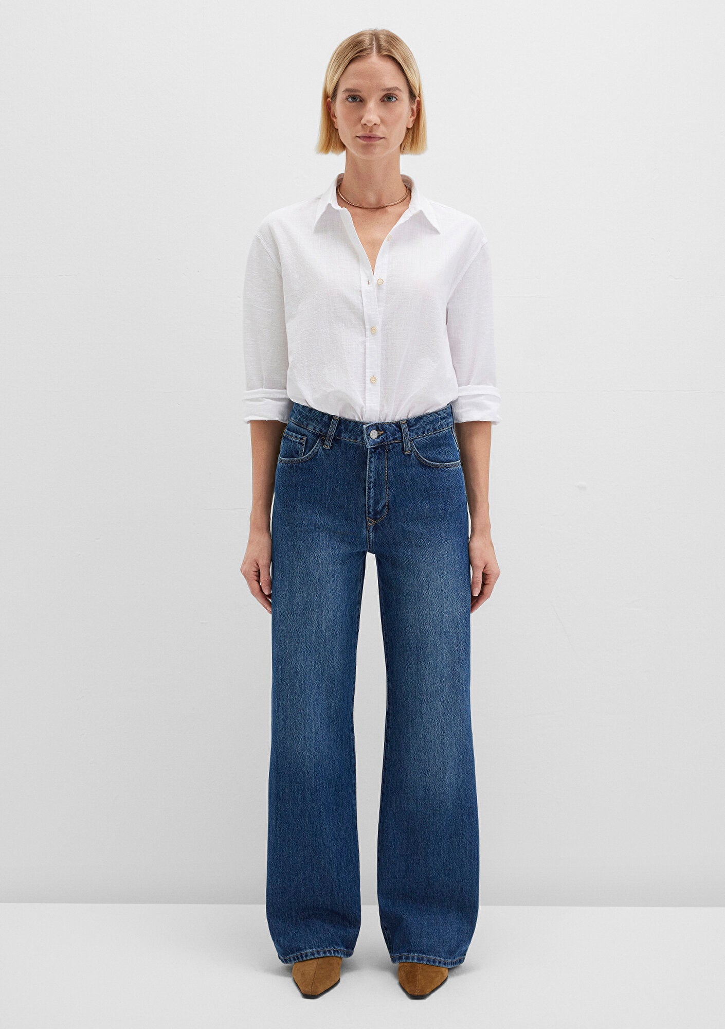 Malibu Mid Used Denim Blue Jean Pants