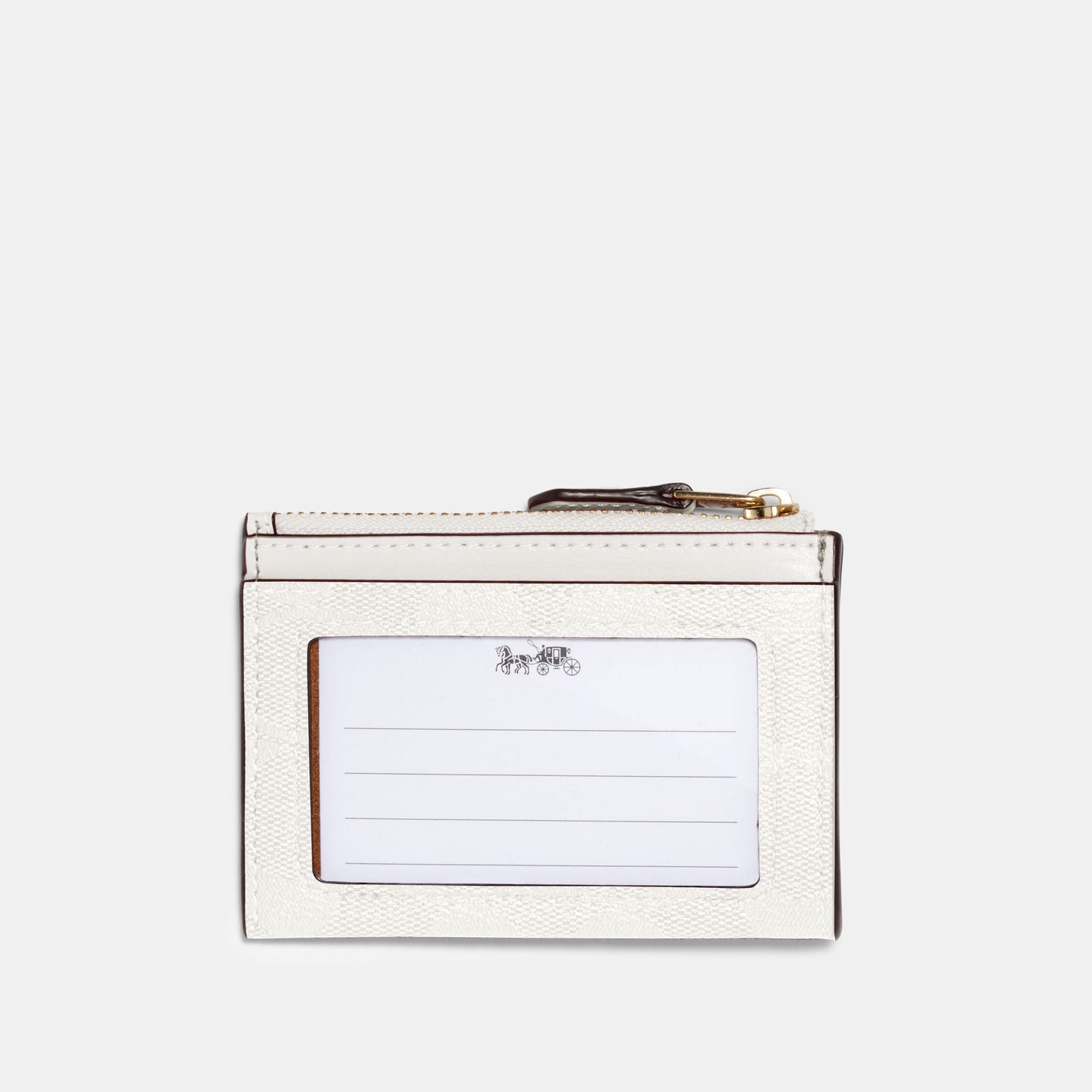 88208-Mini Skinny Id Case In Signature Canvas-Im/Chalk/Glacierwhite