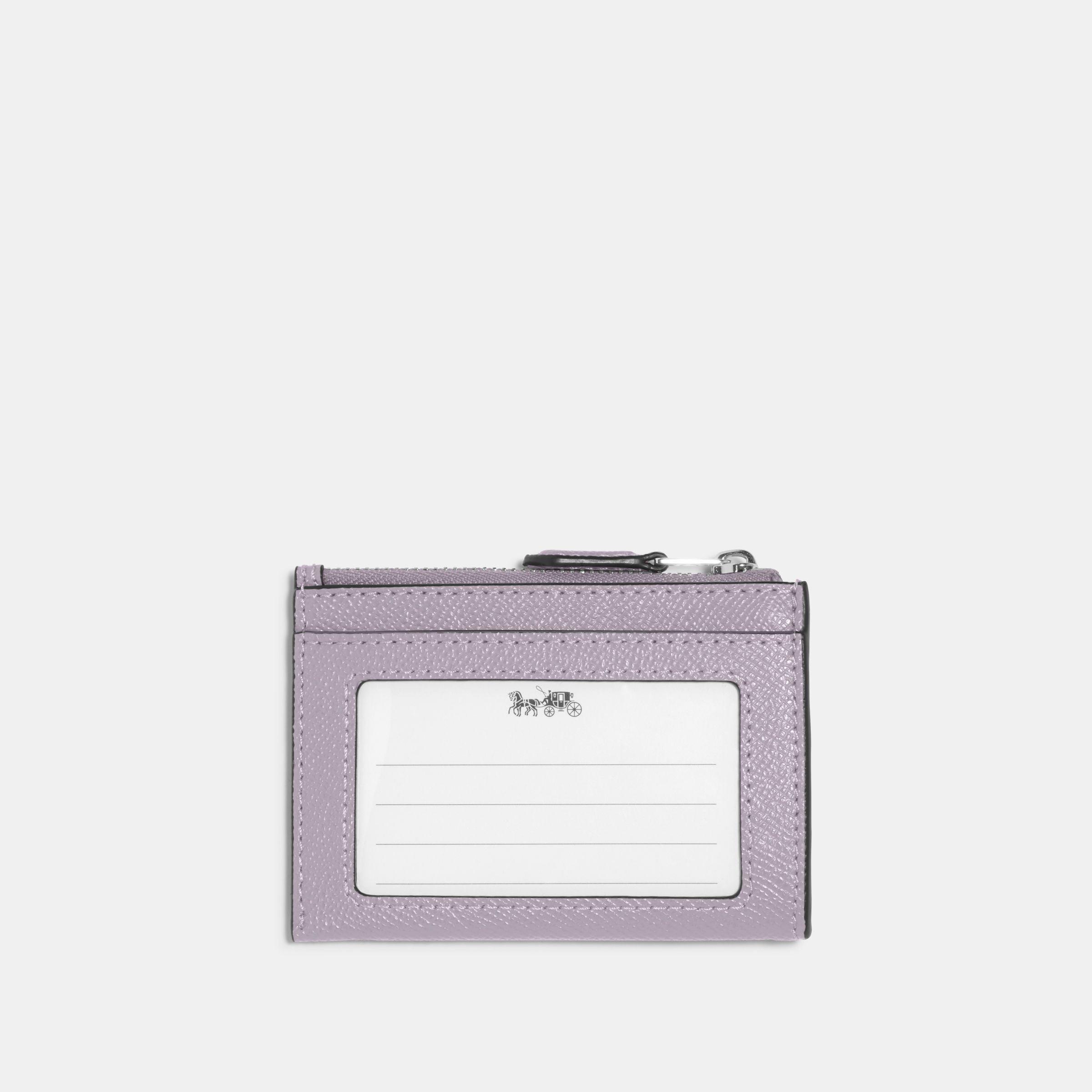 88250-Crossgrain Leather Mini Id Skinny 2-SV/MIST