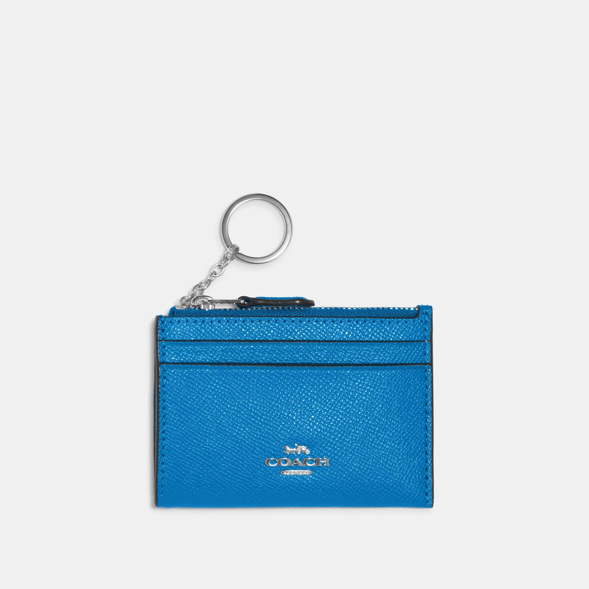 88250-Crossgrain Leather Mini Id Skinny 2-SV/Racer Blue