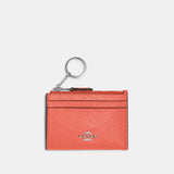 88250-Crossgrain Leather Mini Id Skinny 2-SV/TANGERINE