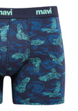 Printed Navy Boxers