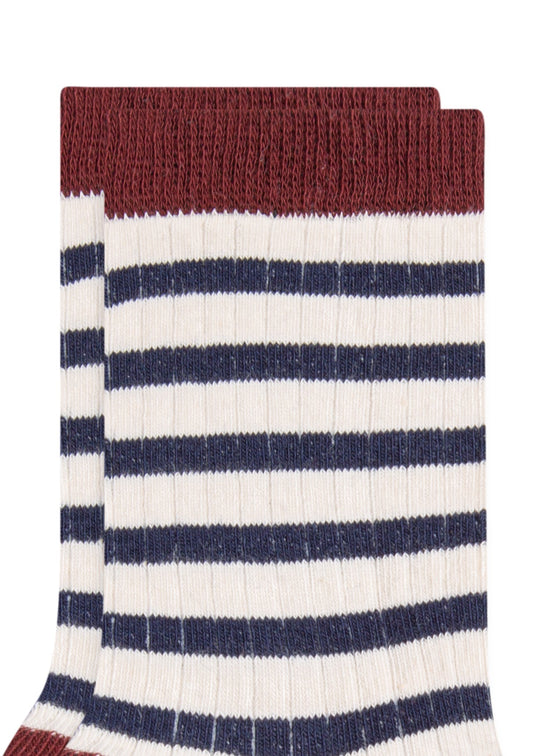 Striped Socket Socks