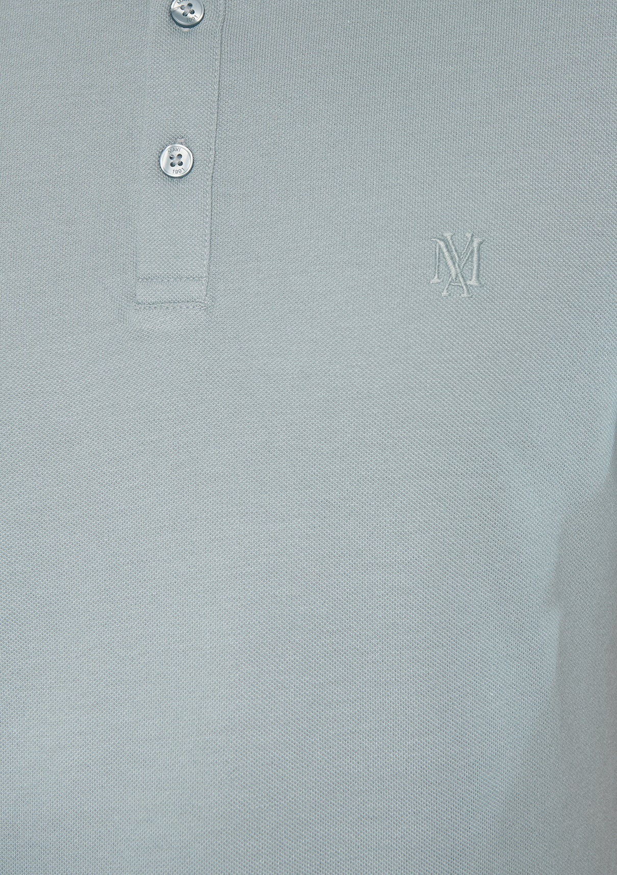 Blue Modal Polo T-Shirt