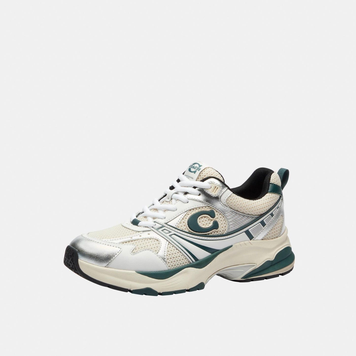 CAQ29-Mesh Sneaker-Dark Teal Multi