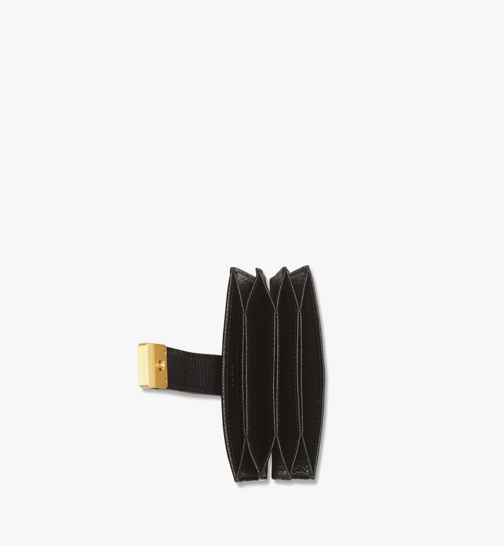 MYAFATA02BK001-AREN LEATHER CARD CASE MNI BK, ONE SIZE|BLACK