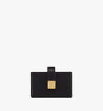 MYAFATA02BK001-AREN LEATHER CARD CASE MNI BK, ONE SIZE|BLACK