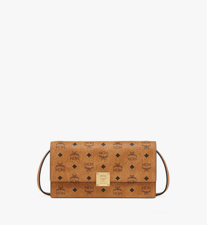 MYLFATA01CO001-AREN VISETOS WALLET ON CHAIN L, ONE SIZE|COGNAC