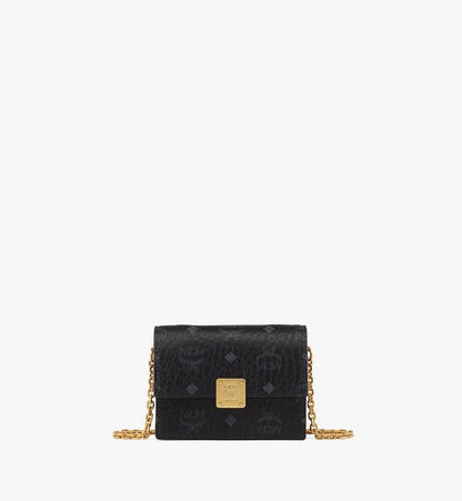 MYLFATA03BK001-AREN  VISETOS WALLET ON CHAIN, ONE SIZE|BLACK
