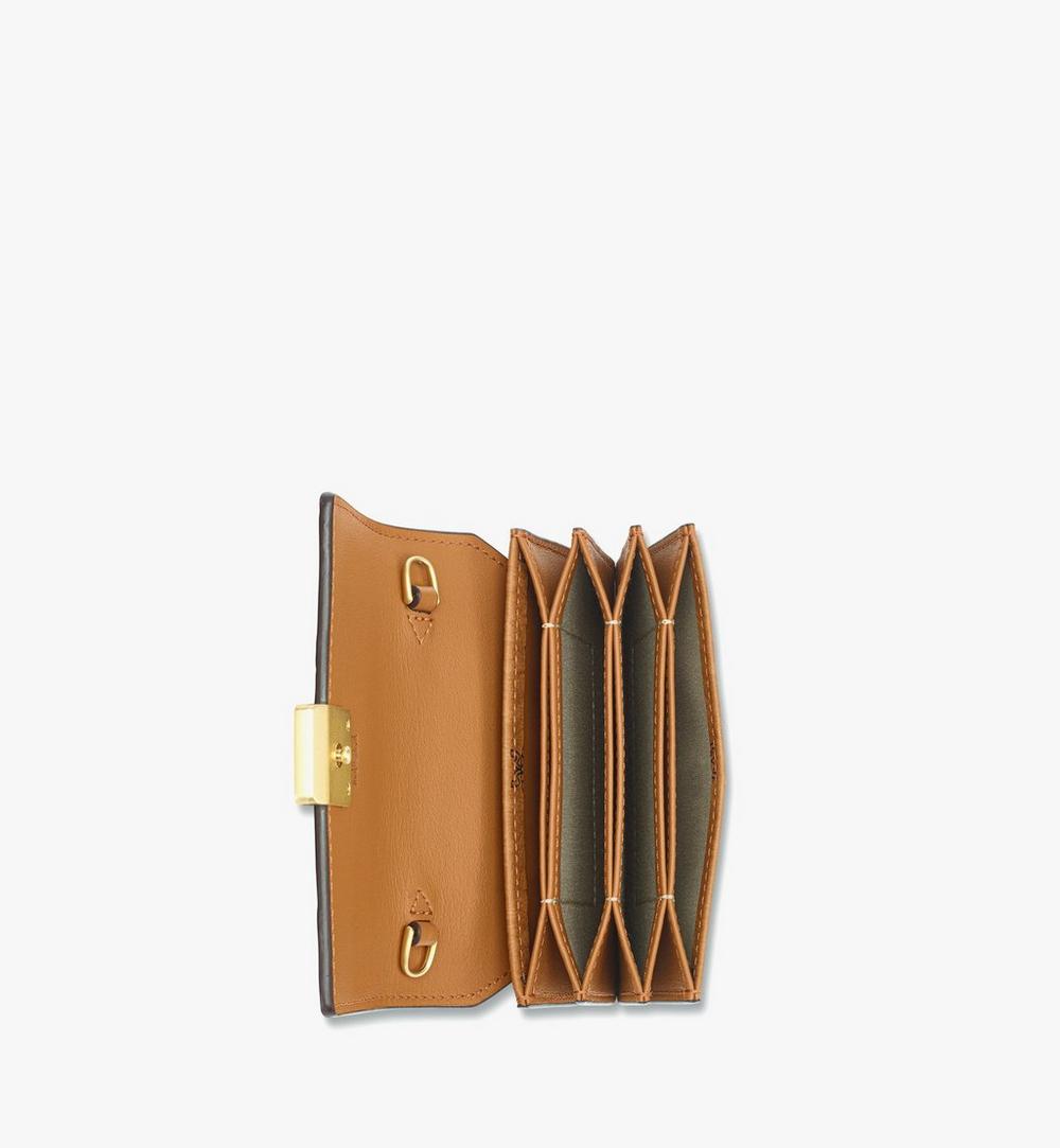 MYLFATA03CO001-AREN  VISETOS WALLET ON CHAIN, ONE SIZE|COGNAC