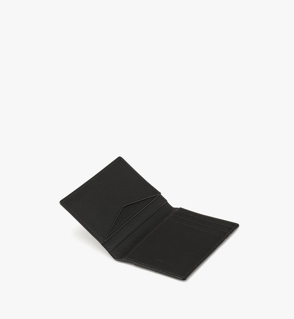 MXADATA04BK001-Aren Bifold Card Wallet in Maxi Monogram Leather|BLACK