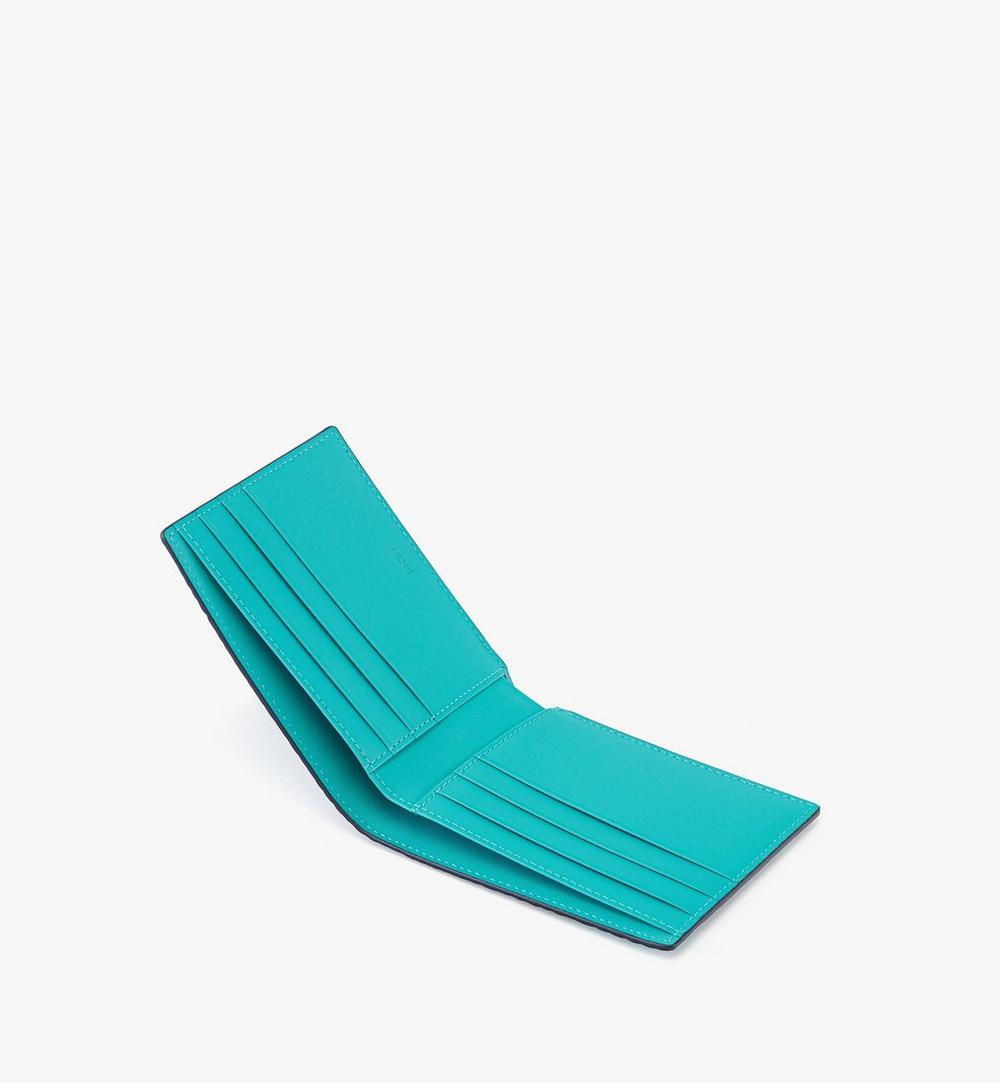 MXSFSTA021B001-Aren Bifold Wallet in Palm Canvas|CERAMIC