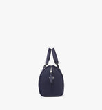 MMBFSTA01VC001-Aren Boston Bag in Maxi Monogram Leather|NAVY BLAZER