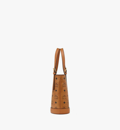 MWTEATA01CO001-Aren Bucket Tote in Visetos|COGNAC