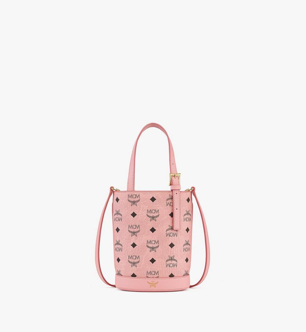 MWTEATA01PZ001-Aren Bucket Tote in Visetos|SOFT PINK