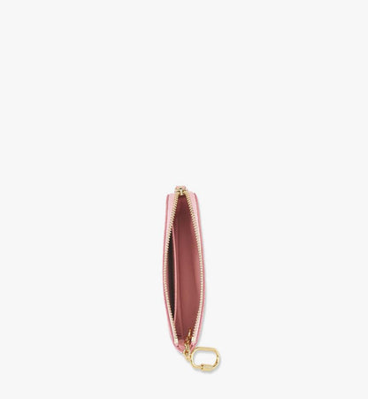 MYAFATA01PZ001-Aren Card Pouch in Visetos|SOFT PINK