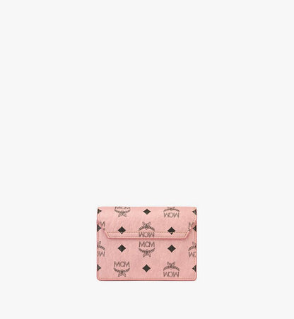 MYLFATA03PZ001-Aren Chain Wallet in Visetos|SOFT PINK