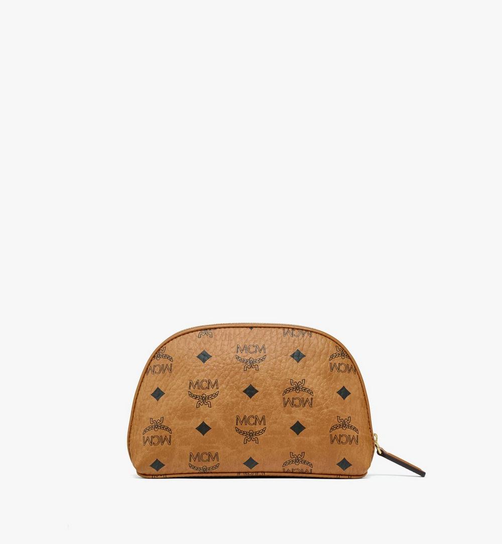 MYZDSTA09CO001-Aren Cosmetic Pouch in Visetos|COGNAC