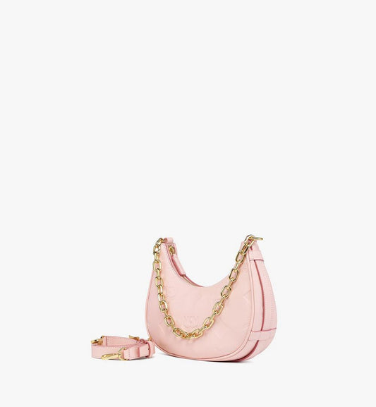 MWHGSTA03QA001-Aren Crescent Hobo Bag in Maxi Monogram Leather|LOTUS