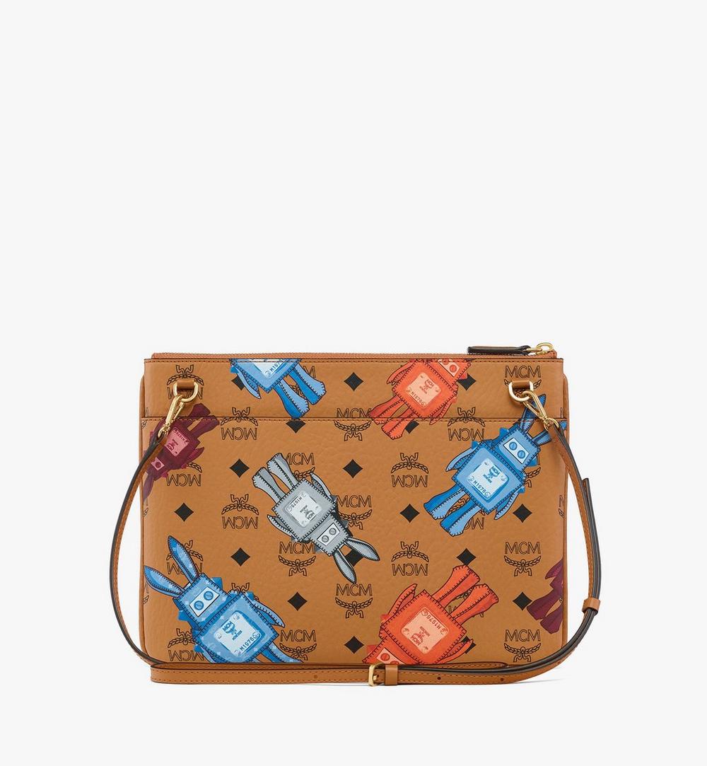 MYZGSTA02CO001-Aren Crossbody Pouch in Rabot Visetos|COGNAC VINTAGE