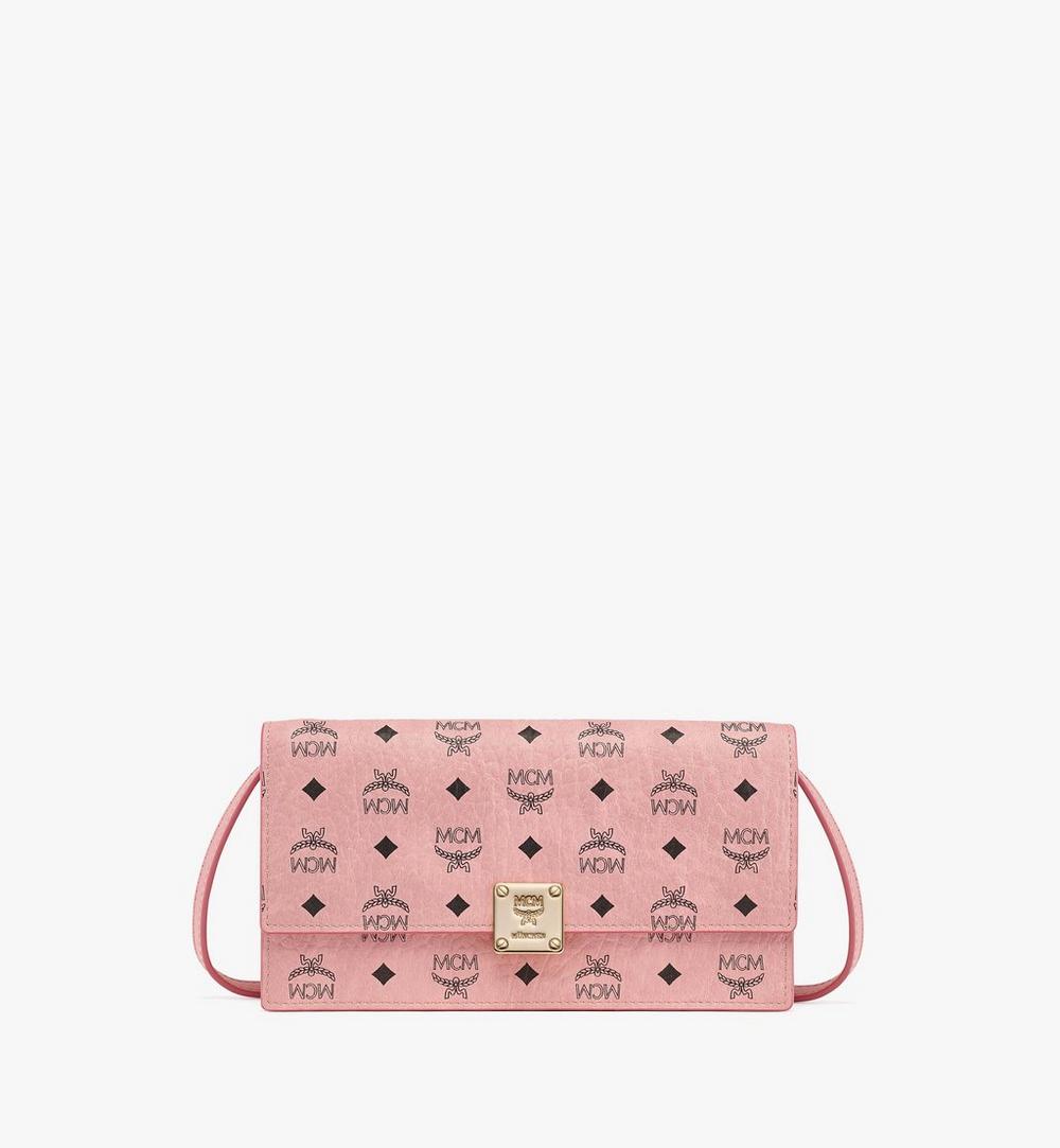 MYLFATA01PZ001-Aren Crossbody Wallet in Visetos|SOFT PINK