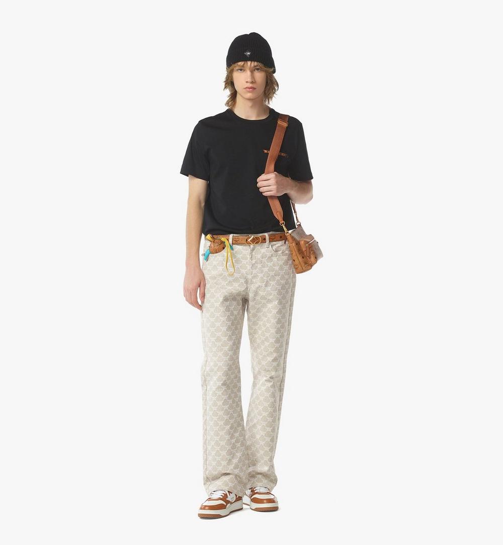 MMRFSTA05CO001-Aren Crossbody in Visetos|COGNAC