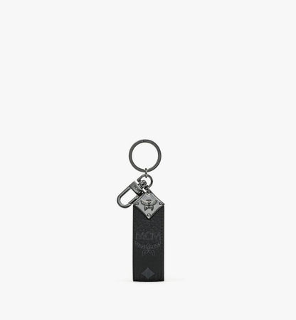 MXZESTA03BK001-Aren Diamond Logo Key Holder in Visetos|BLACK