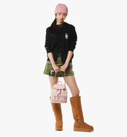 MWKGSTA01QA001-Aren Drawstring Backpack in Maxi Monogram Leather|LOTUS