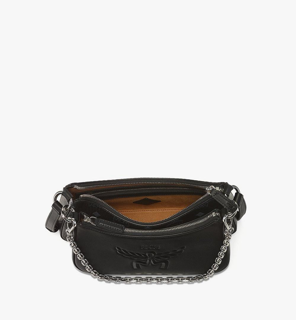 MWHGSTA04BK001-Aren Duo Hobo in Visetos|