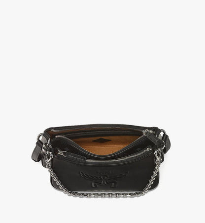 MWHGSTA04BK001-Aren Duo Hobo in Visetos|