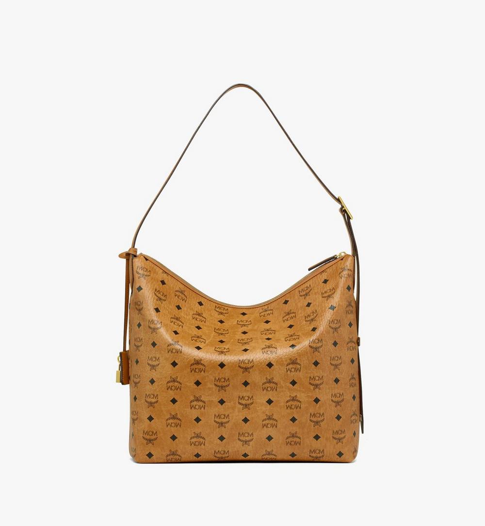 MWHESTA02CO001-Aren Hobo in Visetos|COGNAC