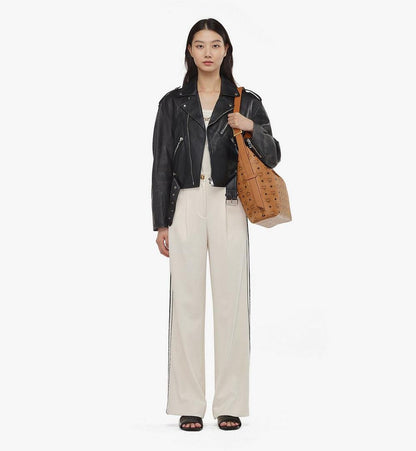 MWHESTA02CO001-Aren Hobo in Visetos|COGNAC